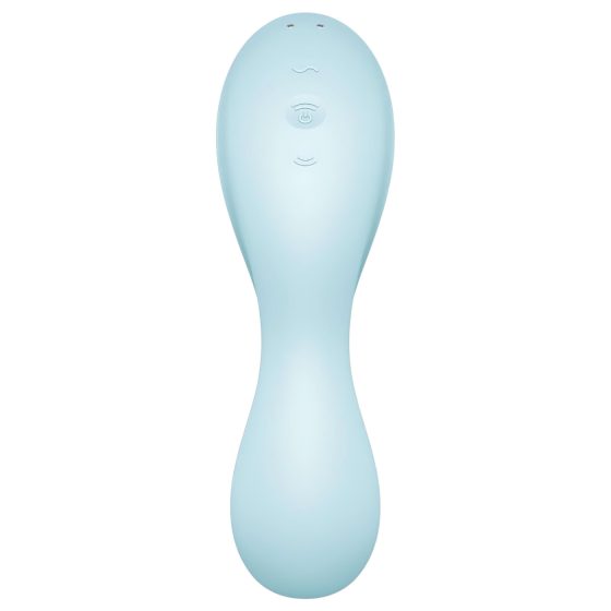 Satisfyer Curvy Trinity 5+ - chytrý 2v1 vibrátor (modrý)