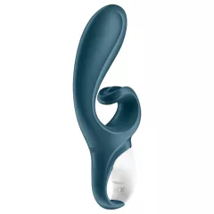   Satisfyer Hug Me - vibrátor na klitoris s ramenem - chytrý - modrý