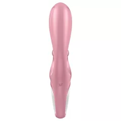   / Satisfyer Hug Me - vibrátor s dráždidlem klitorisu ovládaný aplikací (růžový)