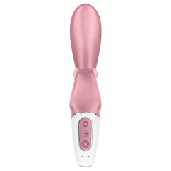   / Satisfyer Hug Me - vibrátor s dráždidlem klitorisu ovládaný aplikací (růžový)