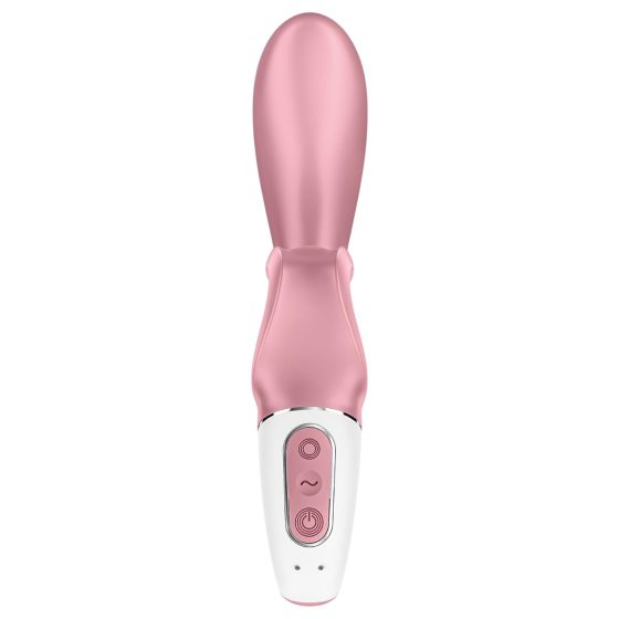 Satisfyer Hug Me - chytrý vibrátor s ramínky na klitoris (růžový)