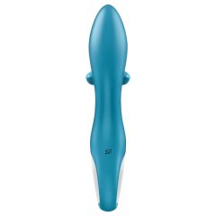   Satisfyer Embrace Me - akumulátorový vibrátor s ramenem na klitoris (tyrkysový)
