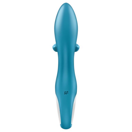 Satisfyer Embrace Me - akumulátorový vibrátor s ramenem na klitoris (tyrkysový)