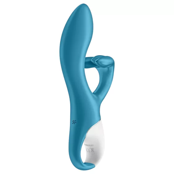 Satisfyer Embrace Me - vibrátor s ramenem na klitoris - dobíjecí - tyrkysový