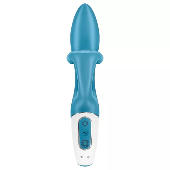 Satisfyer Embrace Me - vibrátor s ramenem na klitoris - dobíjecí - tyrkysový