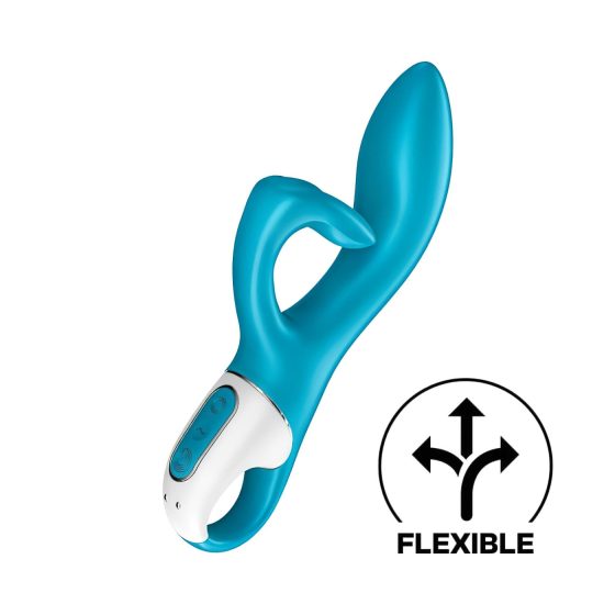Satisfyer Embrace Me - akumulátorový vibrátor s ramenem na klitoris (tyrkysový)
