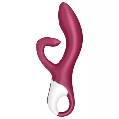   Satisfyer Embrace Me - akumulátorový vibrátor s ramenem na klitoris (červený)