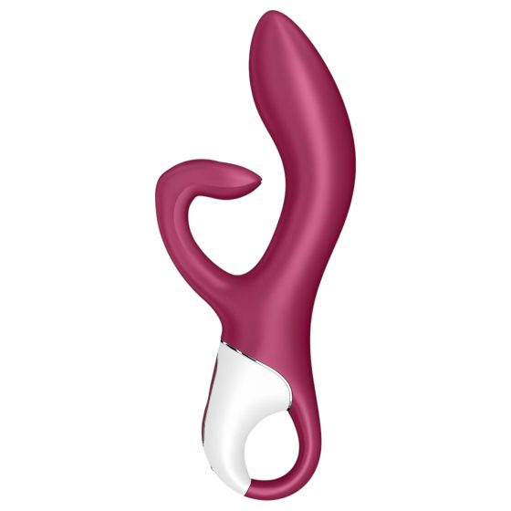 Satisfyer Embrace Me - nabíjecí vibrátor s raménkem na klitoris (červený)