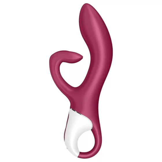 Satisfyer Embrace Me - vibrátor s ramenem na klitoris - dobíjecí - červený