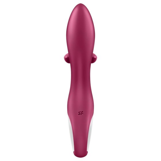 Satisfyer Embrace Me - nabíjecí vibrátor s raménkem na klitoris (červený)