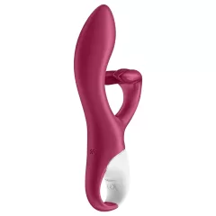   Satisfyer Embrace Me - akumulátorový vibrátor s ramenem na klitoris (červený)