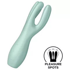   / Satisfyer Threesome 3 - akumulátorový klitorální vibrátor (máta)