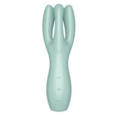   Satisfyer Threesome 3 - nabíjecí stimulátor klitorisu (máta)