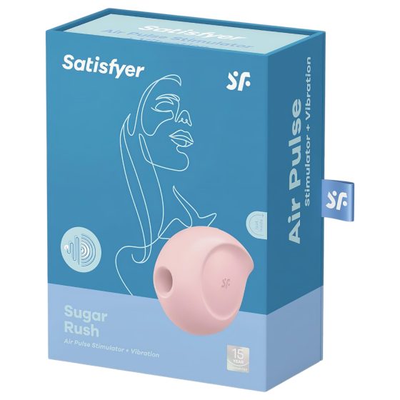 Satisfyer Sugar Rush - bezdotykový stimulátor klitorisu (růžový)