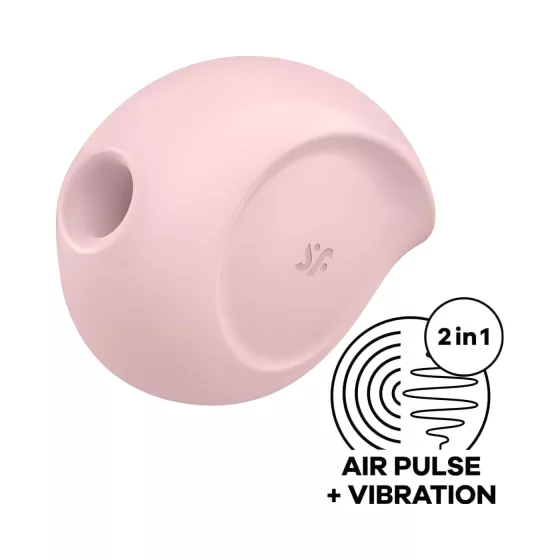 Satisfyer - vibrátor na klitoris s tlakovými vlnami - růžový