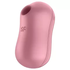   Satisfyer Cotton Candy - vibrátor na klitoris s tlakovými vlnami (korálový)