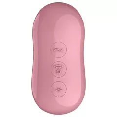  Satisfyer Cotton Candy - vibrátor na klitoris s tlakovými vlnami (korálový)