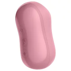   Satisfyer Cotton Candy - vibrátor na klitoris s tlakovými vlnami (korálový)