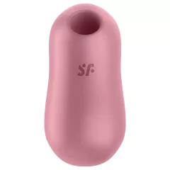   Satisfyer Cotton Candy - vibrátor na klitoris s tlakovými vlnami (korálový)