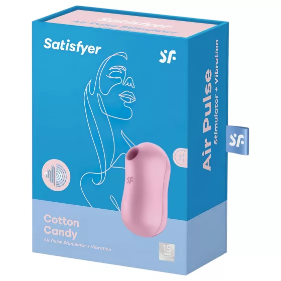 Satisfyer - vibrační stimulátor klitorisu s tlakovými vlnami - fialový, dobíjecí