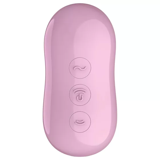 Satisfyer - vibrační stimulátor klitorisu s tlakovými vlnami - fialový, dobíjecí