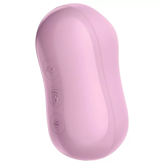 Satisfyer - vibrační stimulátor klitorisu s tlakovými vlnami - fialový, dobíjecí
