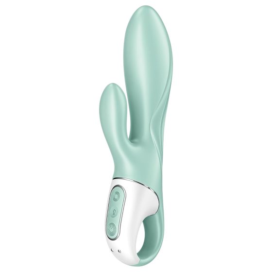 Satisfyer Air Pump Bunny 5 - chytrý nafukovací vibrátor (máta)