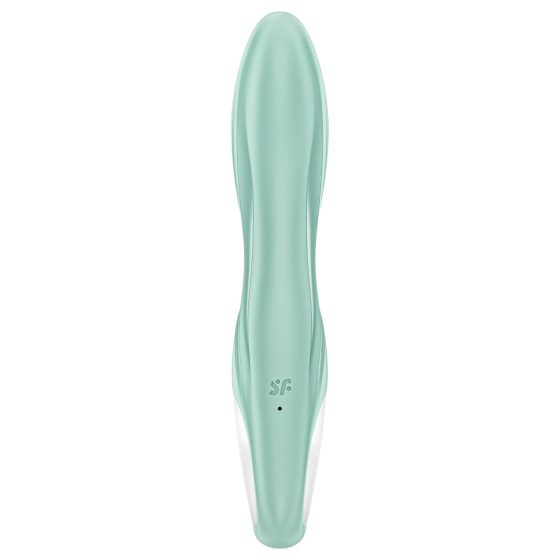 Satisfyer Air Pump Bunny 5 - chytrý nafukovací vibrátor (máta)