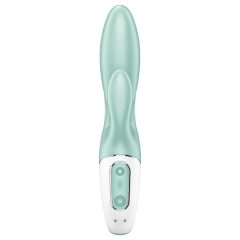   Satisfyer Air Pump Bunny 5 - chytrý nafukovací vibrátor (máta)