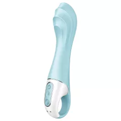   Satisfyer Air Pump Vibrator 5 - ovládaný aplikací (modrý)