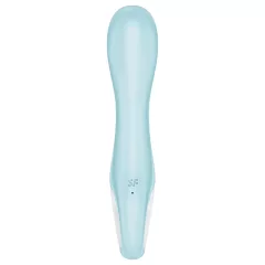   Satisfyer Air Pump Vibrator 5 - ovládaný aplikací (modrý)