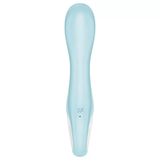 Satisfyer Air Pump Vibrator 5 - ovládaný aplikací (modrý)