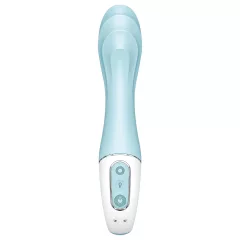   Satisfyer Air Pump Vibrator 5 - ovládaný aplikací (modrý)