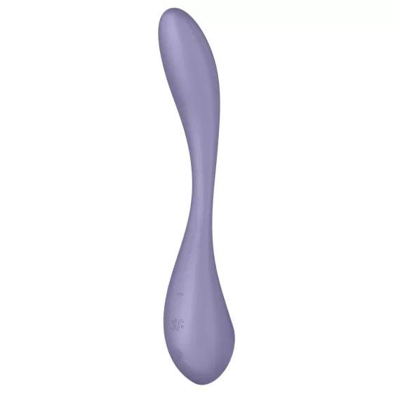 Satisfyer G-spot Flex 5 - aplikací ovládaný vibrátor na bod G (fialový)