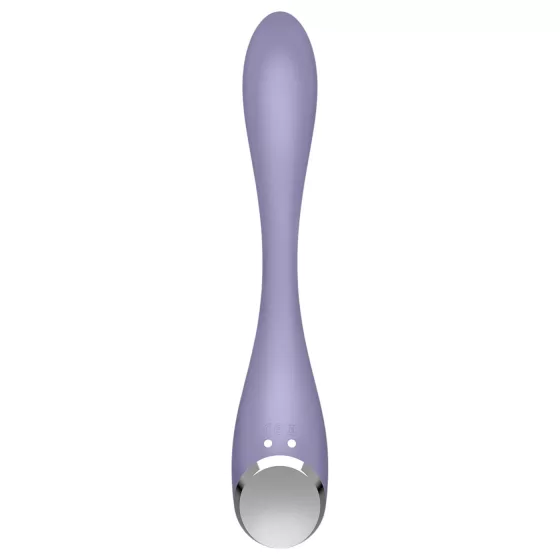 Satisfyer G-spot Flex 5 - aplikací ovládaný vibrátor na bod G (fialový)