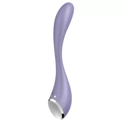   Satisfyer G-spot Flex 5 - aplikací ovládaný vibrátor na bod G (fialový)