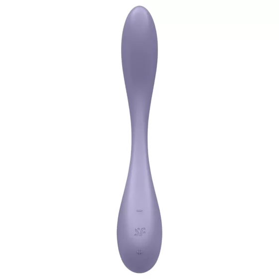 Satisfyer G-spot Flex 5 - aplikací ovládaný vibrátor na bod G (fialový)