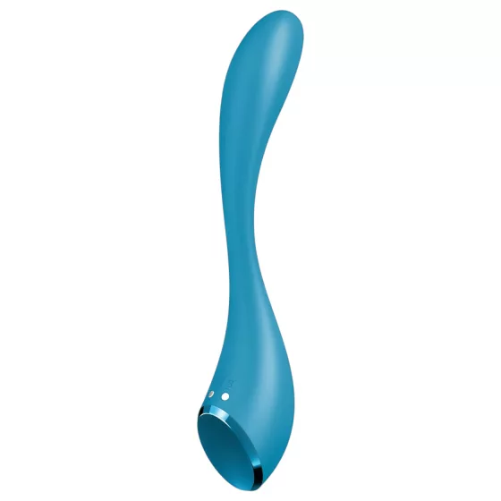 Satisfyer - vibrátor na G-bod - flexibilní, chytrý, zelený