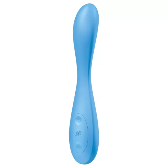 Satisfyer G-spot Flex 4 - vibrátor na G-bod ovládaný aplikací (tyrkysový)