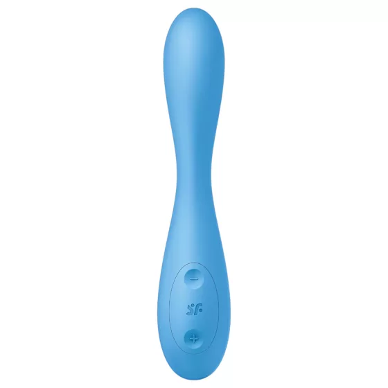 Satisfyer G-spot Flex 4 - vibrátor na G-bod ovládaný aplikací (tyrkysový)