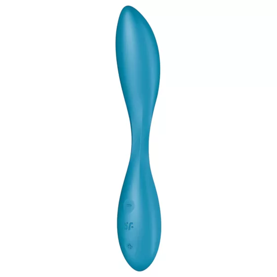 Satisfyer G-spot Flex 1 - akumulátorový, vodotěsný vibrátor na G-bod (zelený)
