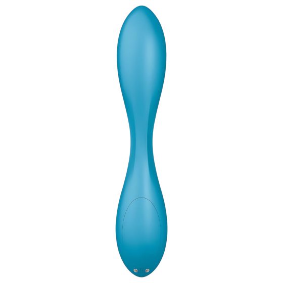 Satisfyer G-spot Flex 1 – akumulátorový, vodotěsný vibrátor na G-bod (zelený)