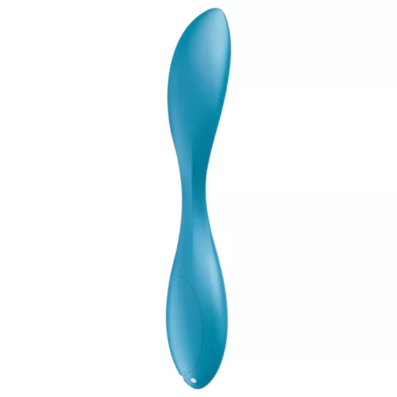Satisfyer G-spot Flex 1 - akumulátorový, vodotěsný vibrátor na G-bod (zelený)