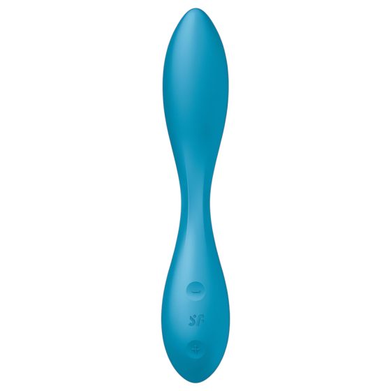 Satisfyer G-spot Flex 1 – akumulátorový, vodotěsný vibrátor na G-bod (zelený)