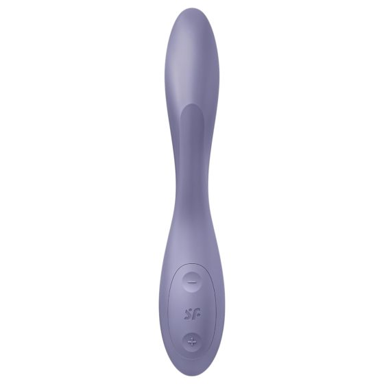 Satisfyer G-spot Flex 2 - akumulátorový, vodotěsný G-bod vibrátor (fialový)