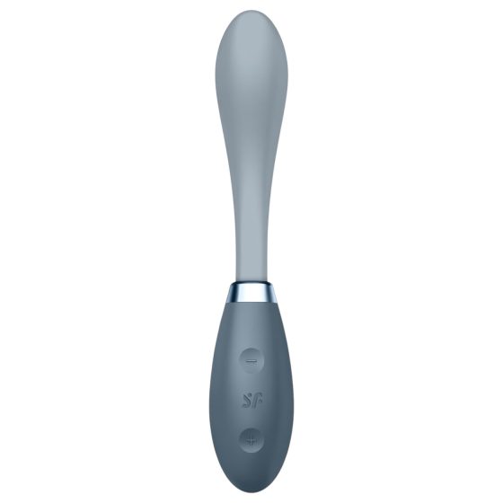 Satisfyer G-Spot Flex 3 - akumulátorový G-bod vibrátor (šedý)