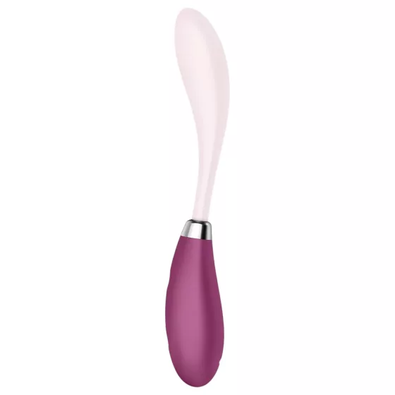 Satisfyer G-Spot Flex 3 - akumulátorový vibrátor na bod G (růžový)