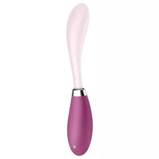 Satisfyer G-Spot Flex 3 - akumulátorový vibrátor na bod G (růžový)