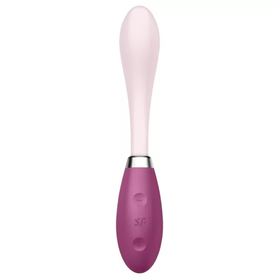 Satisfyer G-Spot Flex 3 - akumulátorový vibrátor na bod G (růžový)