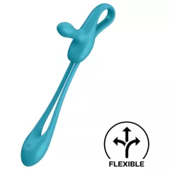   Satisfyer - anální vibrátor a erekční kroužek - dobíjecí, modrý